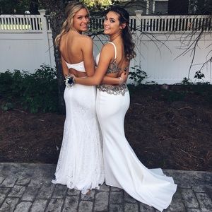 White Prom Dress